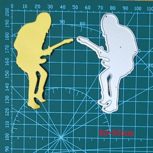 Pop singer Metal Cutting Dies Embossing Scrapbooking Craft Cut Dies Stencil For DIY Album Handmade Paper Card Crafts Die