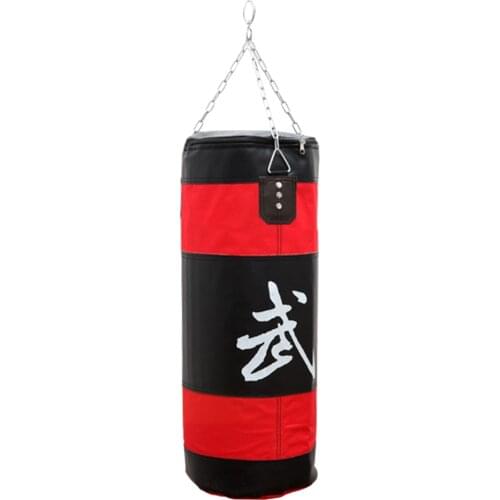 Empty Sandbag Training Martial Art MMA Boxing Hook Hanging Bag Punching Bag