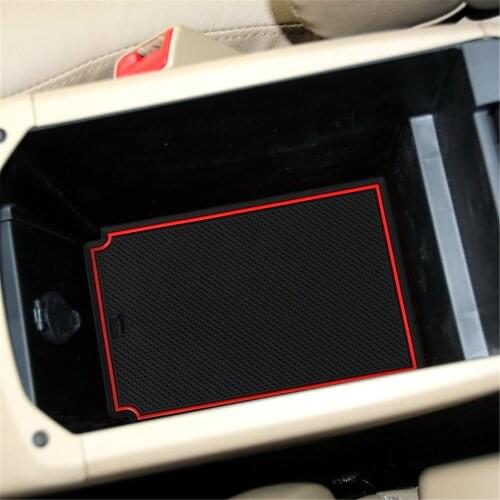 For RAV 4 2006 2007 2008 2009 2010 2011 2012 Anti-Slip Gate Slot Mat Rubber Coaster Accessories For Toyota RAV4 2006-2012 xa30
