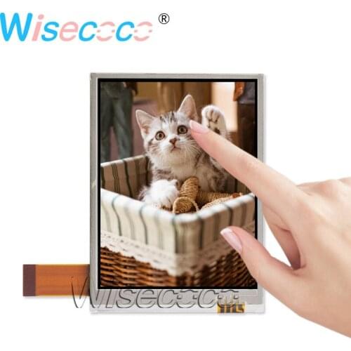 Wisecoco 3.7 inch 480×640 TFT LCD screen Life time ≥ 50K hours 180° Reverse display + 4-wire Resistive Touch COM37H3M05DTC