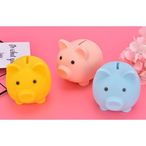1 PC Home Decor Money Saving Box Children Piggy Money Bank Cute Small Piggy Bank Money Boxes Storage Kids Toys
