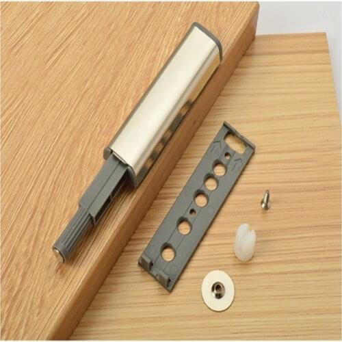 1pcs Cabinet door rebounding cabinet rebound door touch hinge self spring device spring lock device door handle