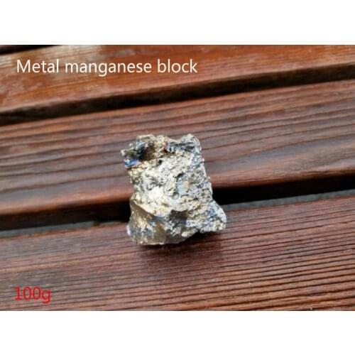 100 grams 3.5 oz High Purity 99.7% Pure Manganese Mn Metal Blocks Lumps