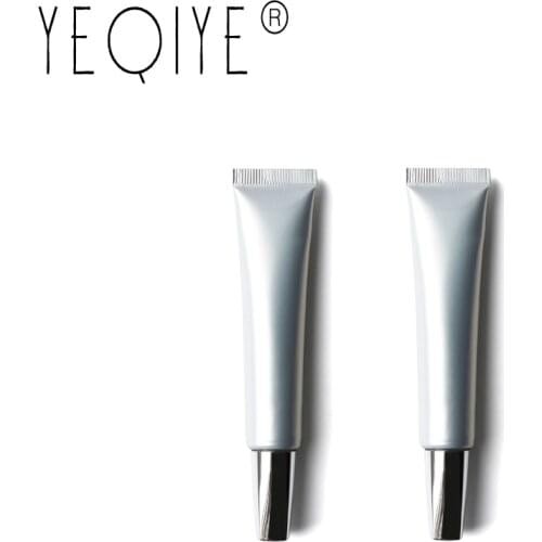 【30PCS】20ml Silver Aluminum Plastic Cosmetic Tube 20g Eye Cream Soft Bottle Refillable Travel Packaging Empty Container