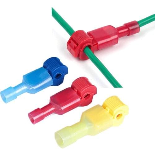 50Pcs(25set) Quick Electrical Cable Connectors Snap Splice Lock Wire Terminal Crimp Wire Connector Waterproof Electric Connector