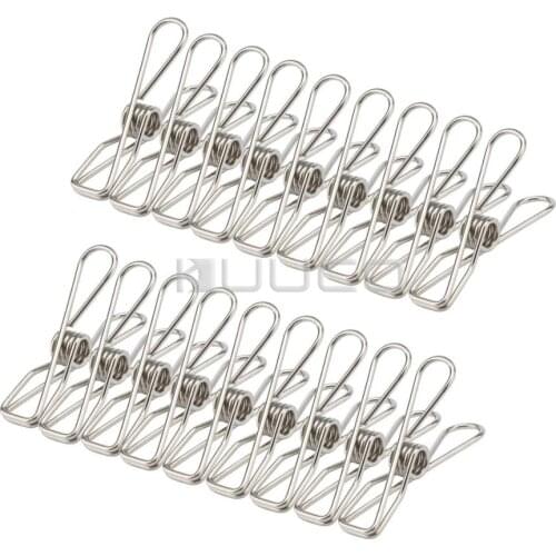 500 PCS/LOT Clips/Metal Tools/Stainless Steel Clips/Clothes Pins for Curtain/money/bags/Clothes/folder/photo folder etc