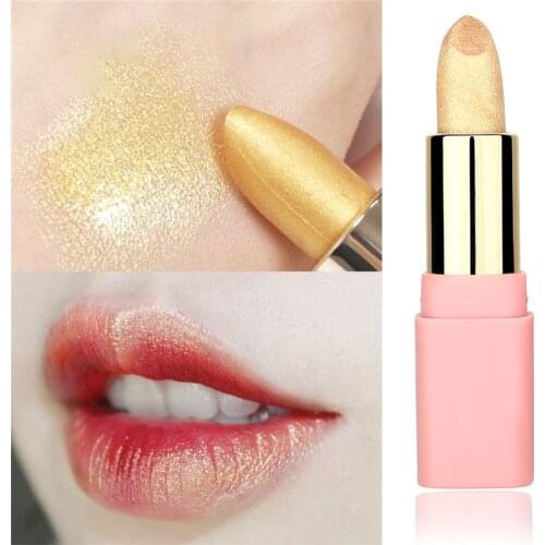 8 Colorful Glitter Lipstick LongLasting Waterproof Shimmer Shiny Red Lip Gloss Make Up Metallic Blue Yellow Pink Liquid Lipstick