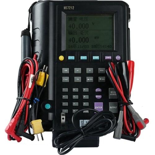 Low price temperature calibrator MS7212 digital temperature thermocouple RTD calibrator