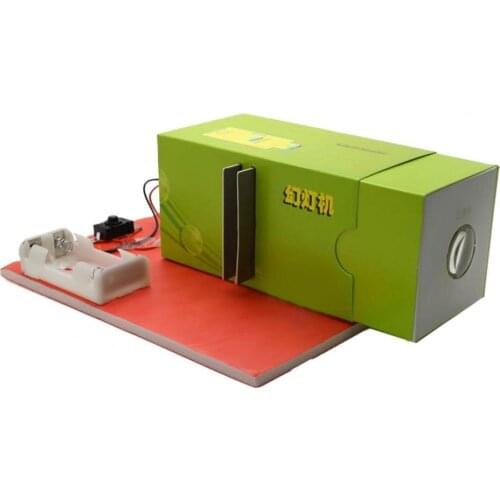 Slide Projector Model Hand Invented Materials Popular Science Equipment Paper Self-assembly Slide Projector Model Toy for Studen