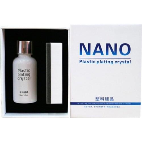 New Car Plastic Nano Plating Agent Auto Renovative Agent for Car Repair Waterproof Renewing Polishing Crystal Car Protection
