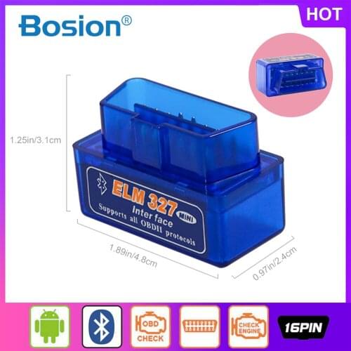 OBD2 Scanner ELM327 Bluetooth OBD OBD2 Diagnostic Tool For Android Torque ELM 327 Car Accessories Code Reader