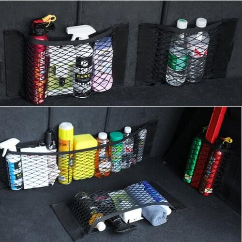 Car Trunk Organizer Storage Bag Pocket Cage For Peugeot 307 206 308 407 207 3008 406 208 508 301 2008 408 5008