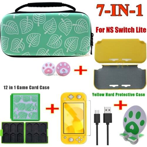 Portable Green Carrying Bag Case for Nintend Switch Lite NS Mini Console Protective for Nitendo Switch Mini Accessories Storage