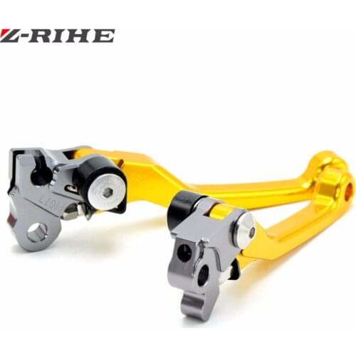 CNC Pivot Foldable Clutch Brake Lever Dirt Bike Off Road For Honda CRF 450R 250R 150R 250X 450X 230F 250L/M KAWASAKI 500 KX 450