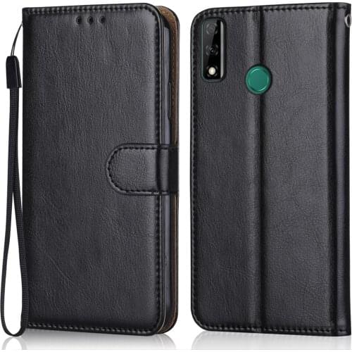 Folio Luxury Leather Case for On On Huawei Y8s JKM-LX1, JKM-LX2, JKM-LX3 6.5'' Wallet Stand Flip Case Phone Bag