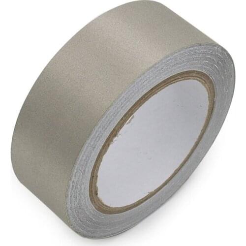 40mm* 20 meters Silver Single Sided Conductive Fabric Cloth Adhesive Tape Laptop/Notebook Components EMI Shielding