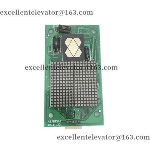 A3J18546 Elevator Display PCB Replacement Use for Kone