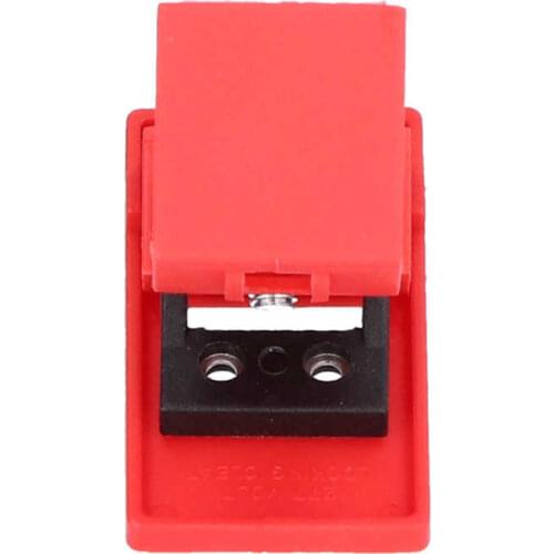 Clamp Type Circuit Breaker Lockout Industrial Molded Case Air Switch Safety Lock for Handle Within 18mm/0.7in Electrical Safety
