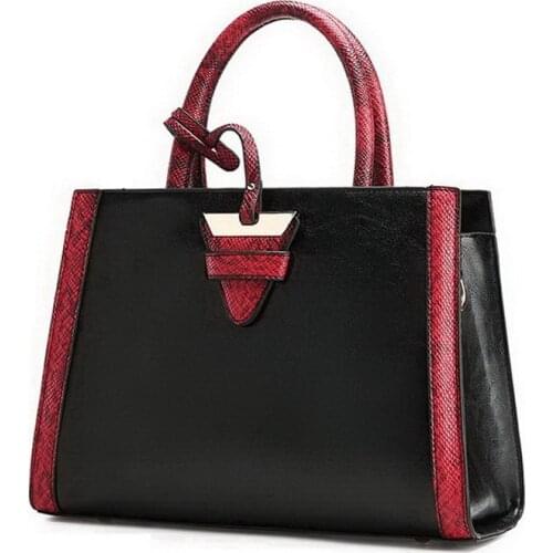 FUNMARDI European Brand Luxury Handbags Womens Bags Designer Snake Pattern Shoulder Bag Crossbody New Ladies Hand Bag WLHB1807