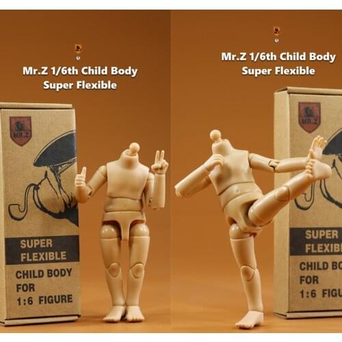 1/6th MR.Z Child Body Flexible Body 7" Action Figure For Animal Town BJD