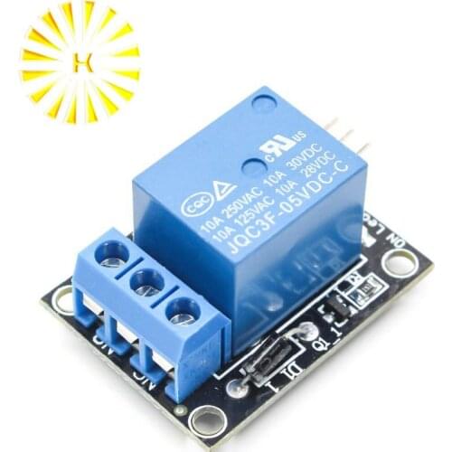1pcs KY-019 5V One 1 Channel Relay Module Board Shield For PIC AVR DSP ARM Relay