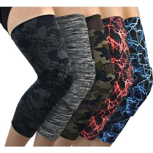 1Pcs Honeycomb Fitness Sport Knee Protector Elasticity Knee Support Pads Relieve Arthritis Basketball Training Outdoor Kneepad