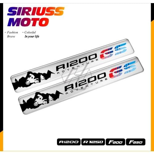3D Motorcycle Tank Pad Sticker Case for BMW F800GS F850GS R1200GS R1250GS Adventure ADV Decals