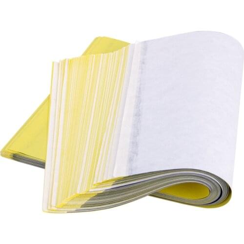 50 Pcs Transfer Copier Paper Stencil Carbon Thermal Tracing Supply