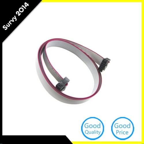 70CM 10 Pin USBISP USBASP JTAG AVR Download Wire Ribbon Cable 2.54mm diy electronics