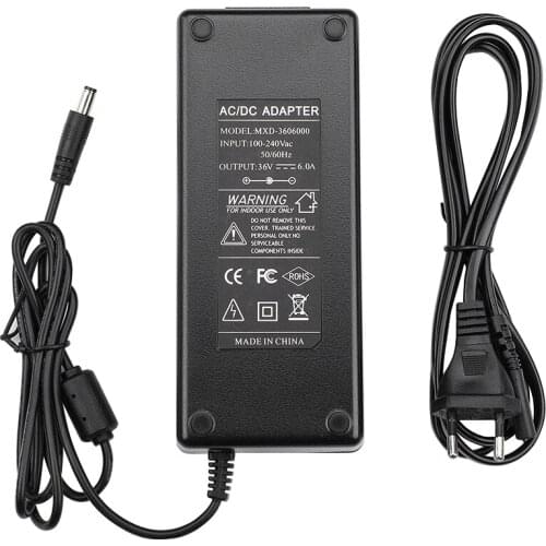 AIYIMA Adapter 36V 6A Power Supply DC36V EU/US Power Supply Apply To TPA3255 TPA3251 TDA7498E TAS5613D TAS5630 Audio Amplifier