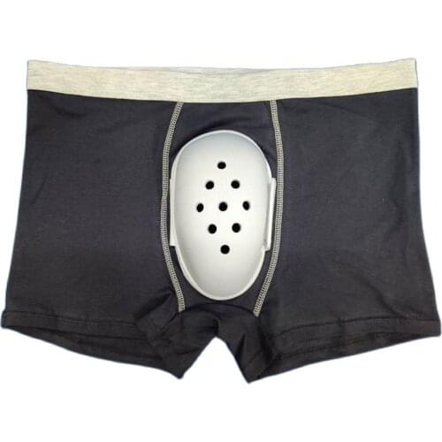 New Man Child Breathable Underwear for Foreskin with Penis Protect Shell Cap Bag Underpants Reduce Sensitivity after Circumcise