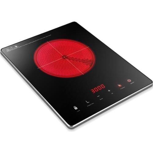 Household Ceramic Cooker 3000W Embedded Radiant Induction Cooker 24 hours timing Metal package edge Kitchen Cooking Machine