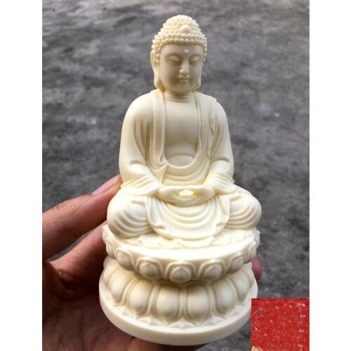 2021 HOME OFFICE Company SHOP CAR safety health good luck Efficacious protection Amitabha Sakyamuni buddha carving statue