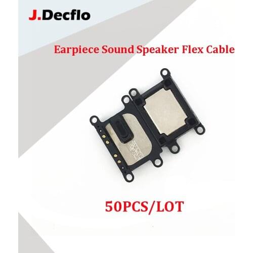 JDecflo 50Pcs/Lot Earpiece Sound Speaker Flex Cable For iPhone 7 8 Plus 5.5'' 7+ Ear Sound Speaker Replacement Parts Repair