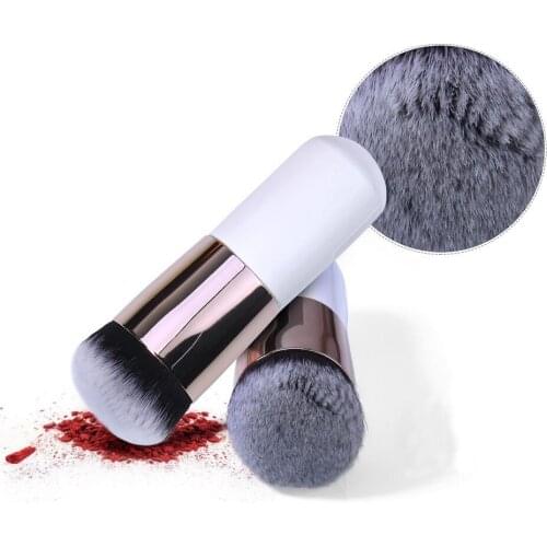 Little fat makeup brush foundation brush blush portable little fat pot head brush beginner beauty makeup tools