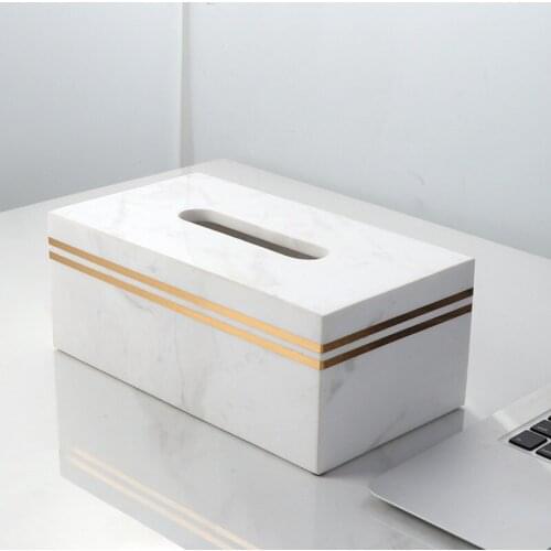 Marble Toilet Portable Tissue Box Bathroom/Lavatory Removable Organizer Paper Rack/Holder Waterproof Wedding Gifts Free Shipping