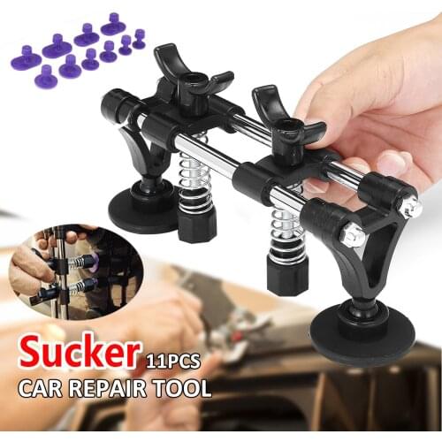 New Car Repair Tools Kit 11pcs Car Dent Removal Paintless Repair Tool Car Auto Body Straightening Repair Hand Tools