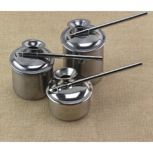Stainless Steel Blowing Glaze Pot Painting Watering Can Spray Pump Glaze Glaze Tool 100/200/300ml