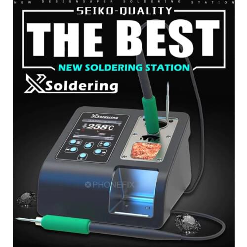 Xsoldering 200W 2.5S Lead-free Soldering Station Rapid Heating Soldering Iron Kit JBC Handle Universal JBC Tip Exceeding T26