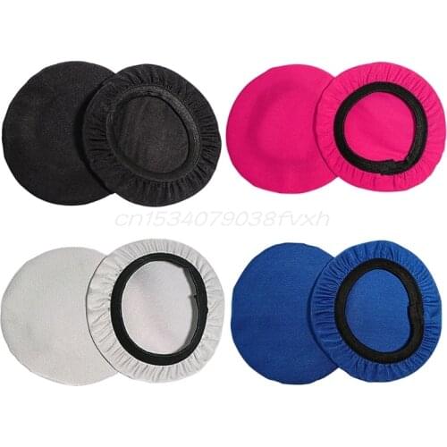 Stretchable Washable Earcup Protector Headphone Dustproof Cover for Most On-Ear Headphones within 6-9/9-11cm Earpads