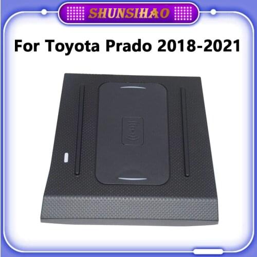 Ouchuangbo For Toyota Prado 2018-2021 10W Special mobile phone charging board accessories for automobile