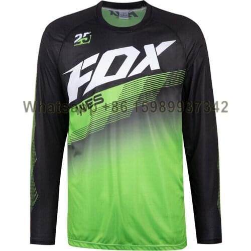 Camisetas de descenso para hombre, RACE FACE para bicicleta de montaña y Carretera DH, ropa deportiva para Motocross, FXR