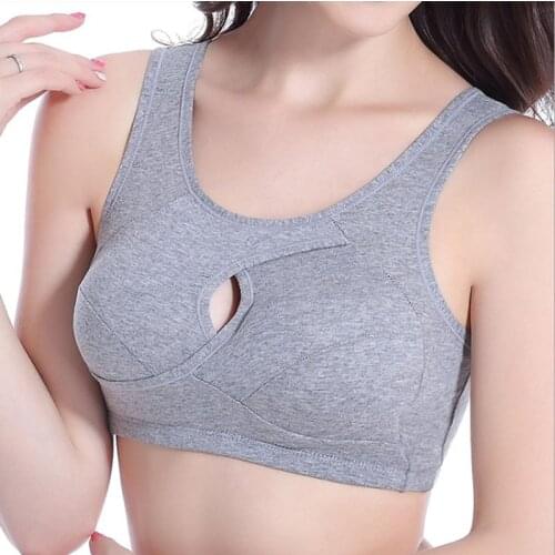 Spring Sexy Bra Women Breathable comfortable Fitness Bust Bra Push Up Seamless Cotton Tops Sleeping Underwear Bra Sport Bra