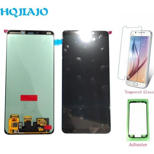 Super Amoled LCD Screen For Samsung A9 2018 A920 LCD Display Touch Screen Digitizer Assembly For Samsung Galaxy A9 2018 A920F