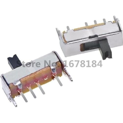 1000PCS SS13D07 SS13D07VG4 3 Position SPDT 6 Pin PCB Panel Mini Vertical Slide Switch