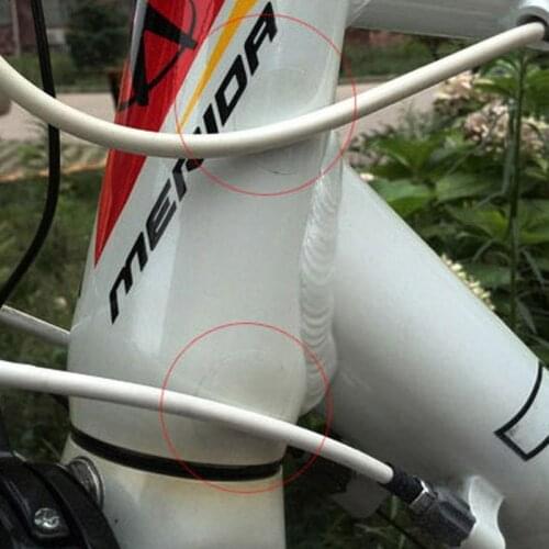 15Pcs Anti Scratch Sheet Bike Bicycle Frame Protector Transparent Stickers