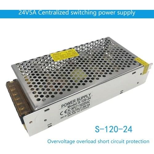 24V 5A LED Transformer Switch 120W Power Adapter Power Supply Switch LED Strip Switch Driver For LED CCTV