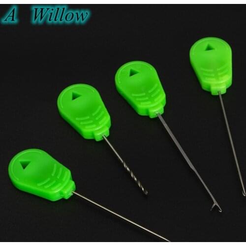 3PCS Carp Fishing Tools Rigging Baiting Needles Threading Bait Accessories Fishing Lure Tool Kit Boillie Needle Fishing Tackle