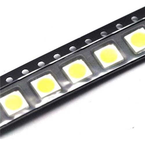 5050 chip LED bright white light emitting diode (20pcs)