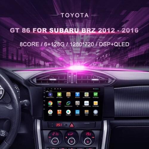 Android Car DVD For Toyota GT 86 & Subaru BRZ 2012 - Car Radio Multimedia Video Player Navigation GPS Android 10.0 Double DIn